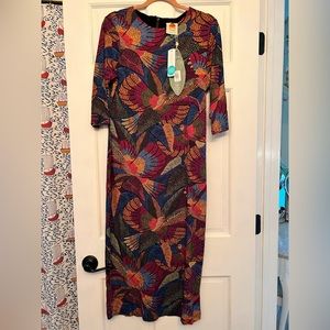 NWT Farm Rio dotted Mccaw jersey dress